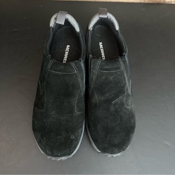 Merrell J91701 Men’s Jungle Moc AC Slip On Shoes Black Suede Size 8 Sneakers - Picture 5 of 8
